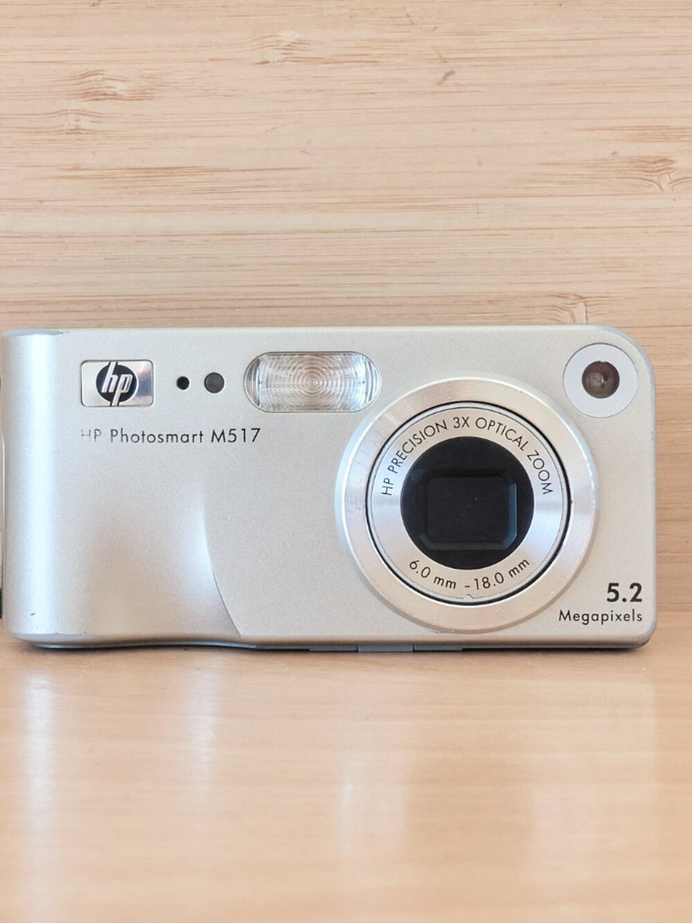 HP Photosmart M517 5.2MP Digital Camera 3x Optical Zoom Tested Working